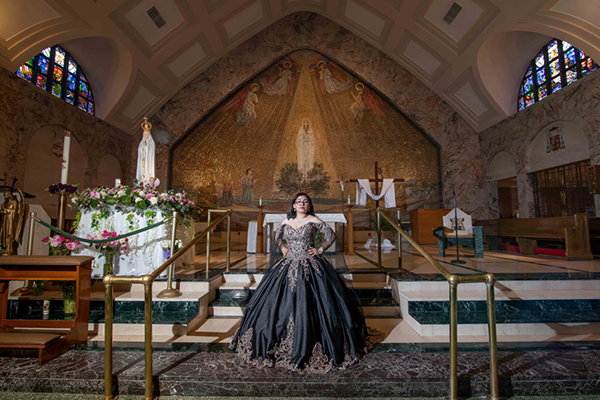 portrait at church